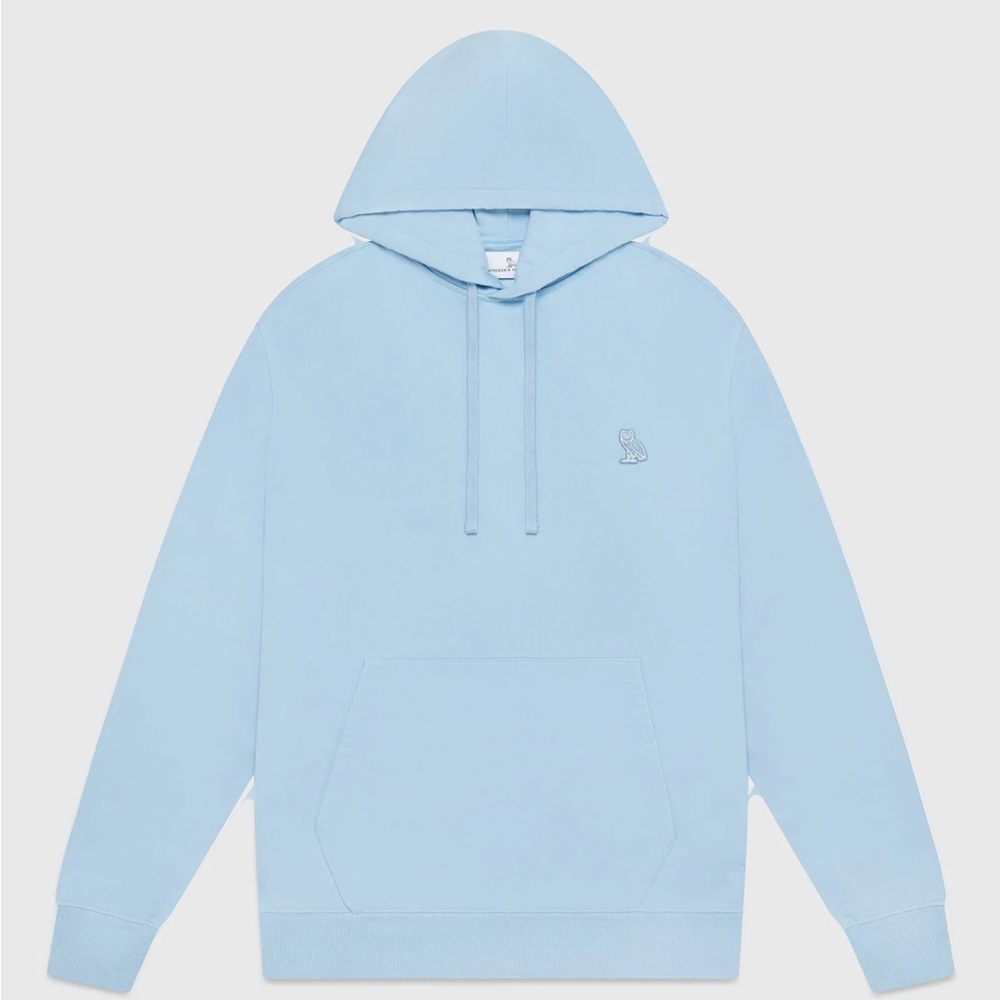 OVO (October’s Very Own) Hoodie Light Blue Unisex Size Large